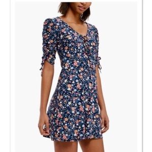 Topshop floral spring skater dress